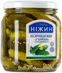 Огірки-корнішони “Гурман”