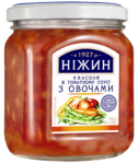 Квасоля у томатному соусі з овочами