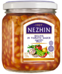 BEANS IN TOMATO SAUCE  “HOT”