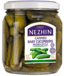 СANNED BABY CUCUMBERS NEZHIN STYLE